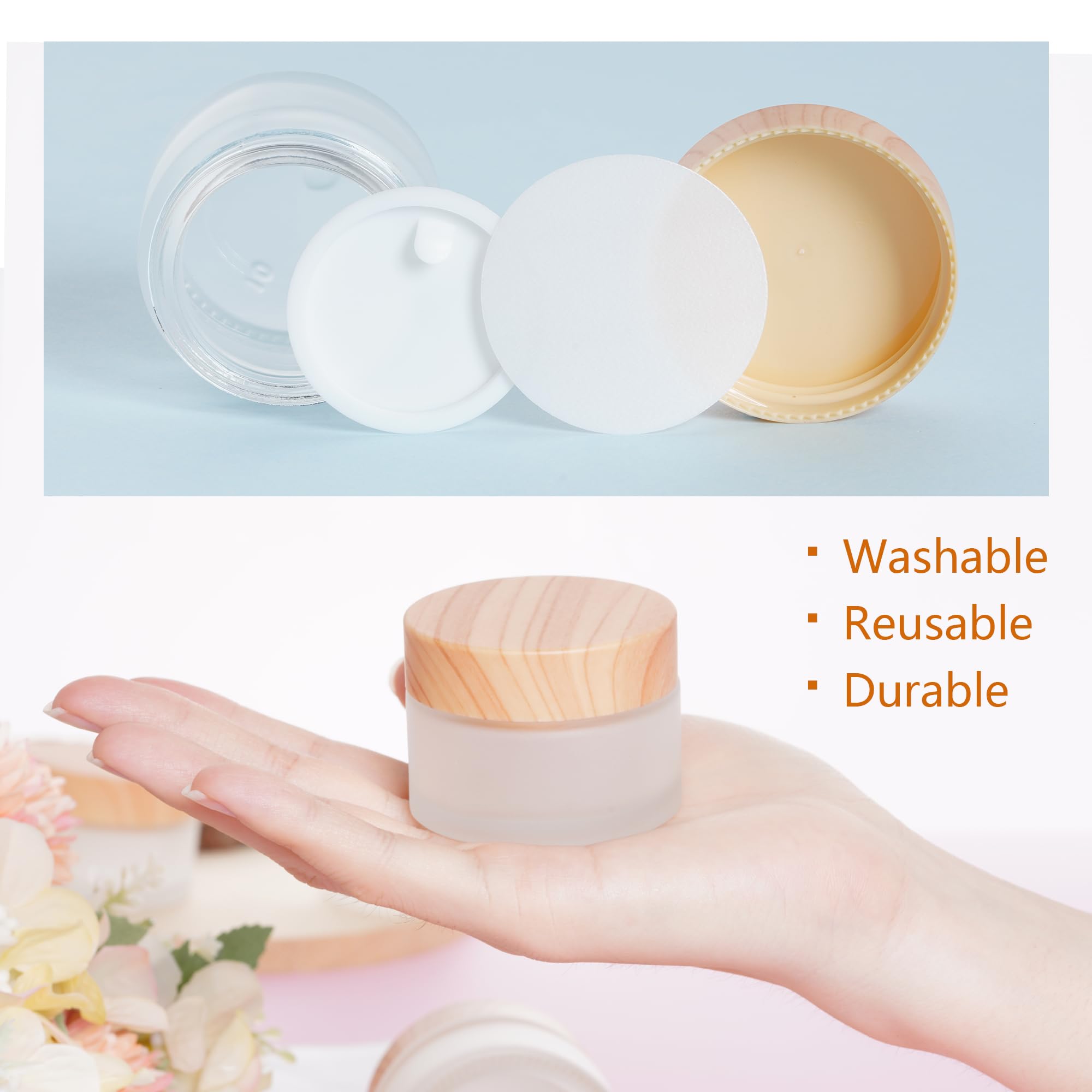 Miayon ensemble 6 pots 50ml pratique pour tester plusieurs produits.