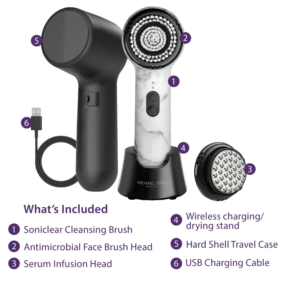 MICHAEL TODD Soniclear Allure – dispositif étanche pour une utilisation sous la douche.