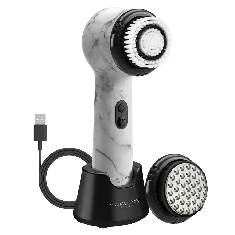 MICHAEL TODD Soniclear Allure – tête nettoyage visage pour une peau plus nette et douce.