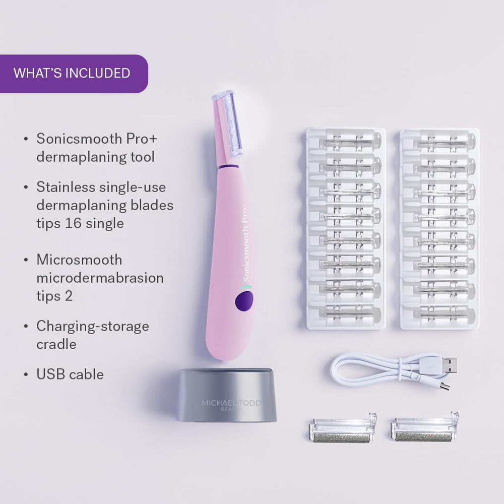 MICHAEL TODD Sonicsmooth Pro+ lames de sécurité incluses pour durer des semaines