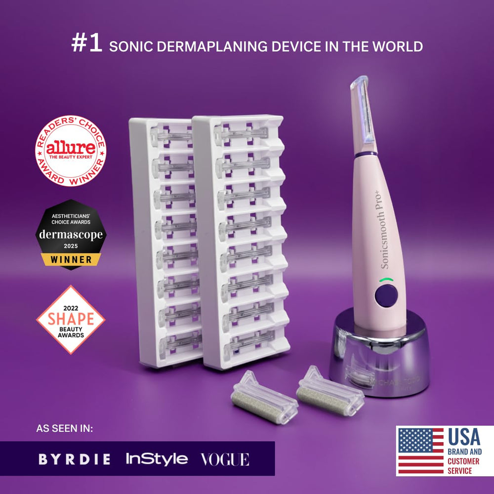 MICHAEL TODD Sonicsmooth Pro+ LED intégré pour précision sur poils et peaux mortes
