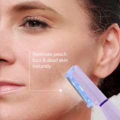 Pointes d'exfoliation diamant du Sonicsmooth Pro+ pour revitaliser la peau.