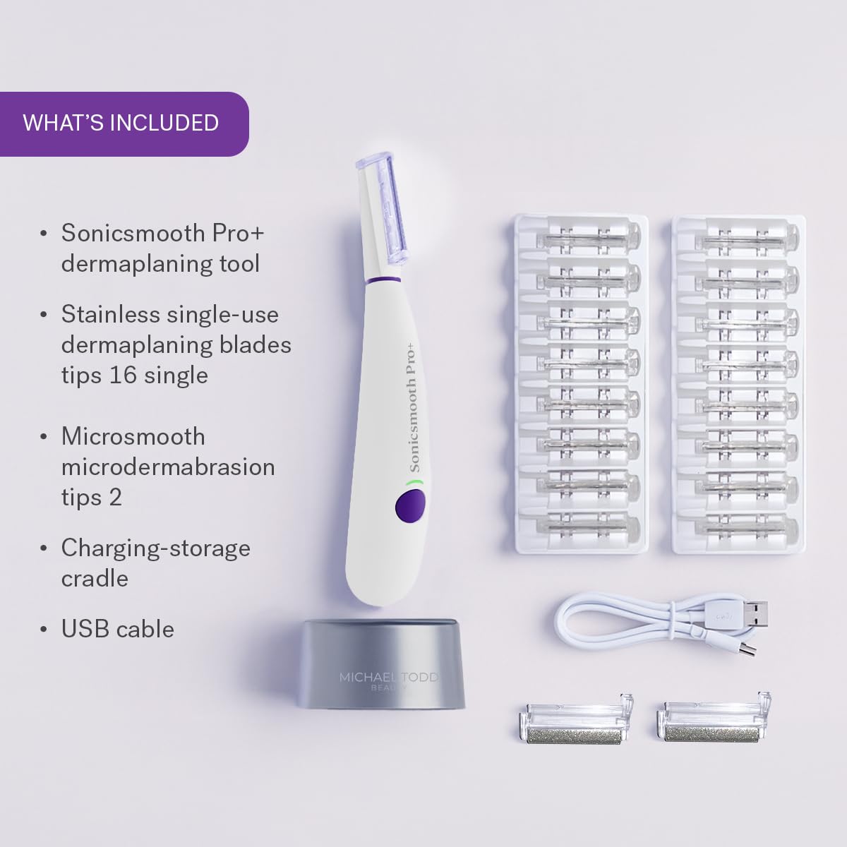 Compact et portable, le Sonicsmooth Pro+ pour les voyages