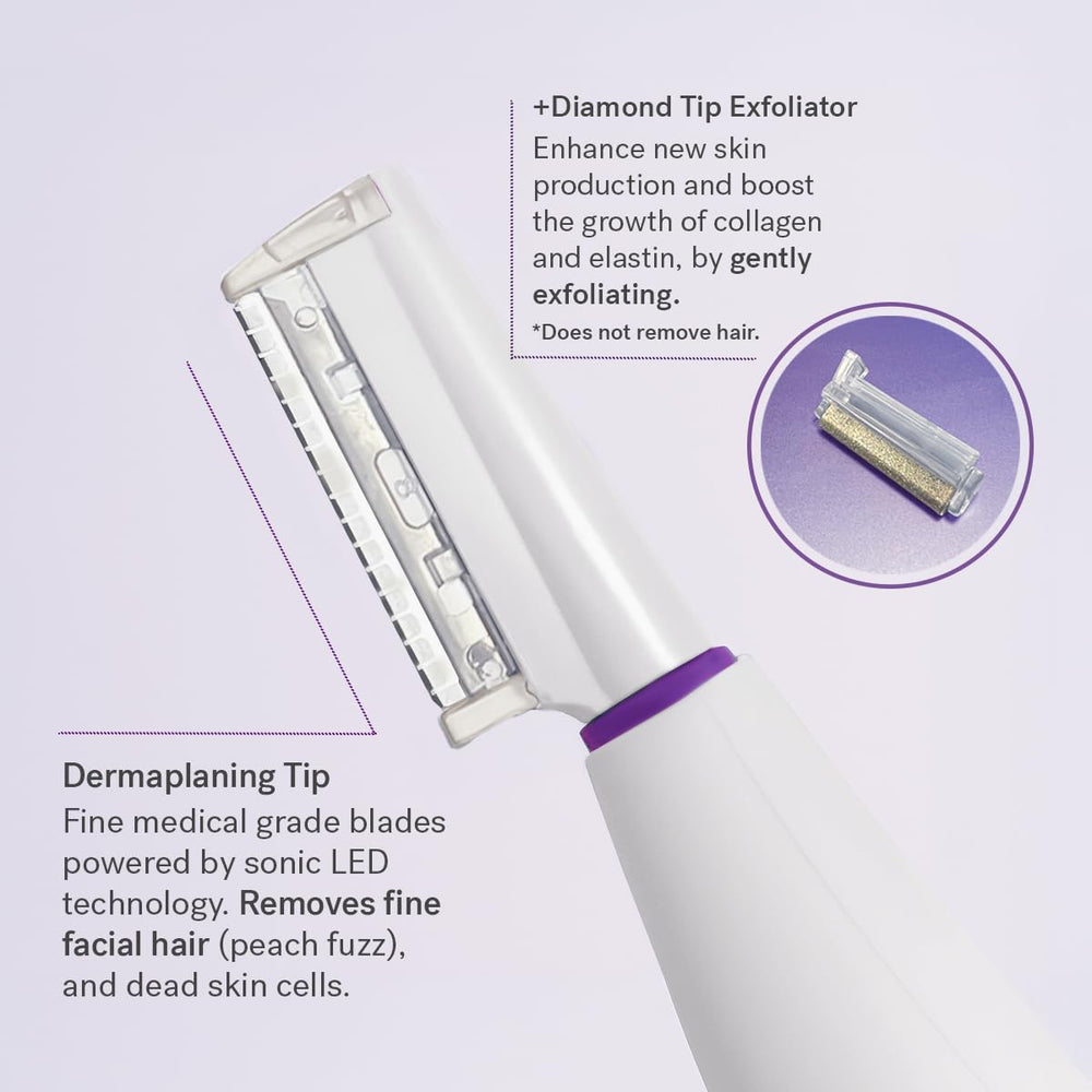 Utilisation simple du Sonicsmooth Pro+ pour exfoliation rapide et efficace