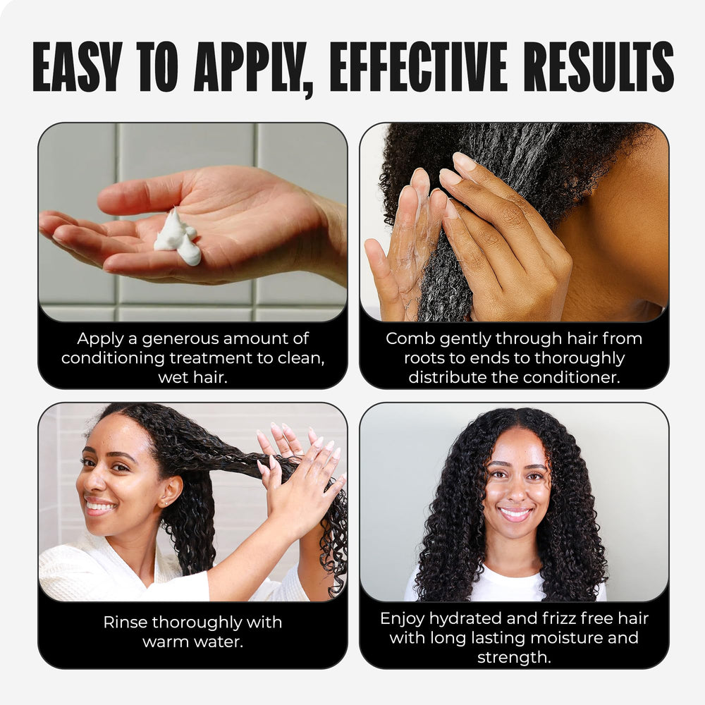 Formule sans parabènes de Miche Beauty, adaptée aux cheveux sensibles et colorés.