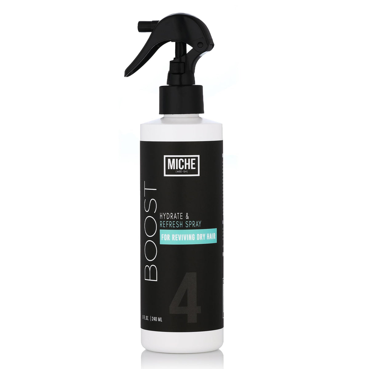 Miche Beauty Boost: bouteille spray hydratante pour rafraîchir les cheveux entre les lavages.
