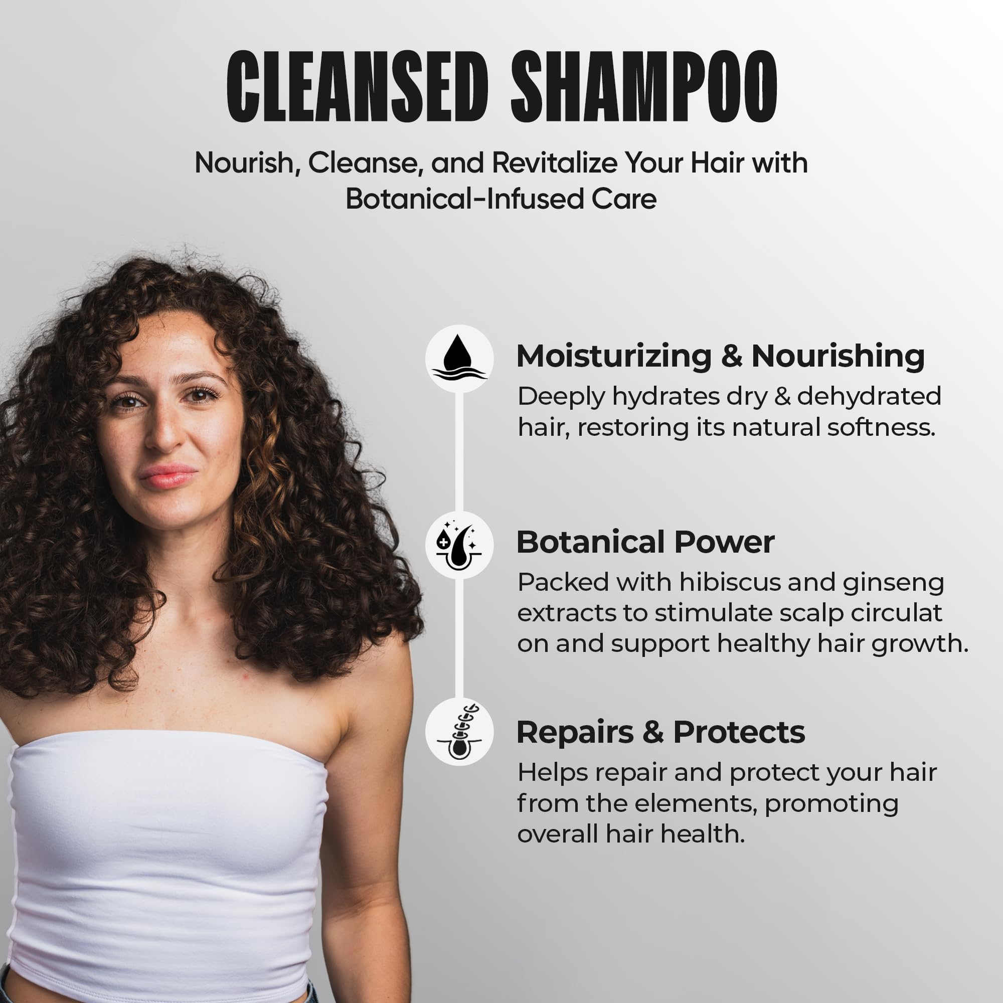 Cheveux abîmés, Miche Beauty Cleansed Shampoo répare et hydrate en profondeur.