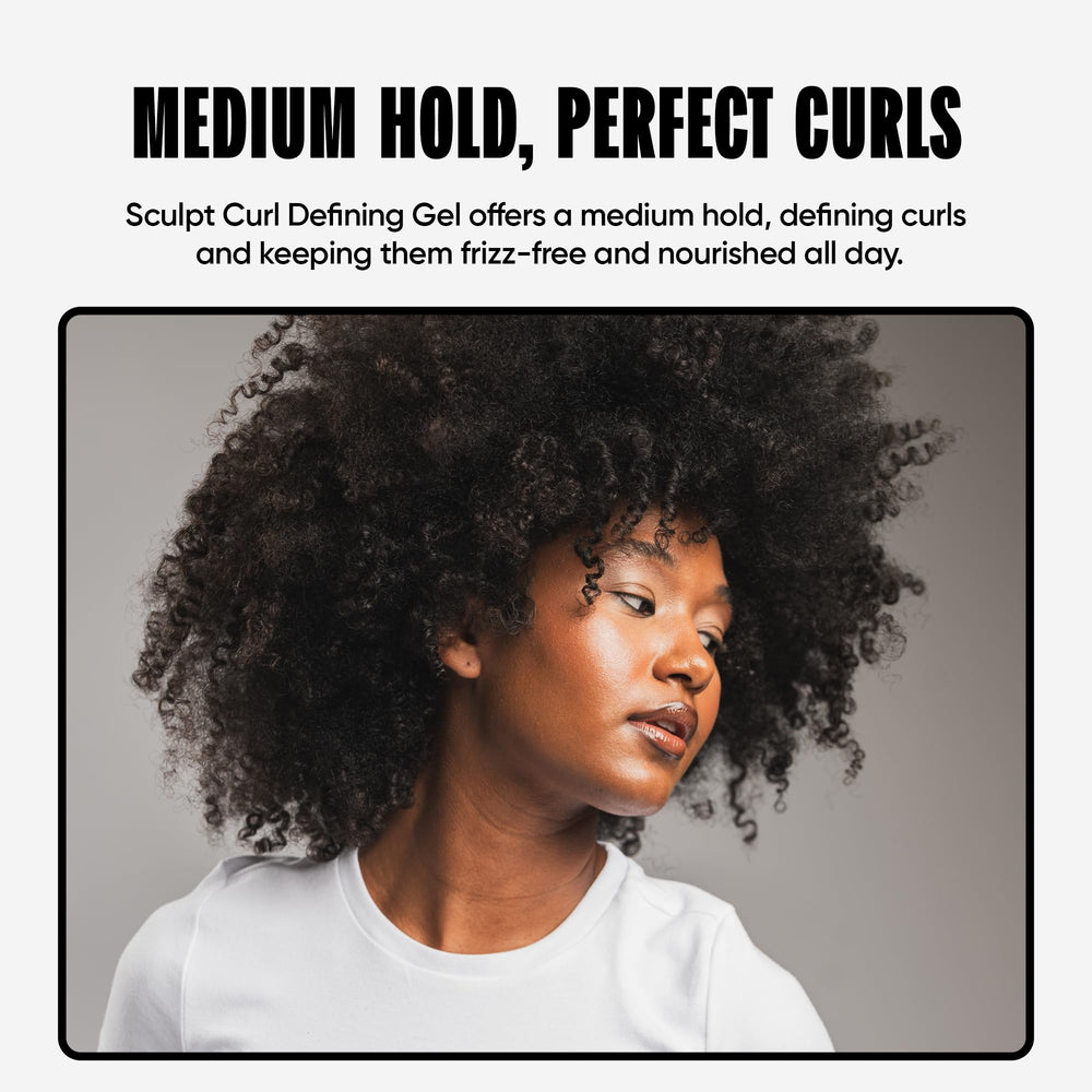 Contrôle du frisage grâce au Gel Sculpt Curl