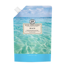 Recharge Michel Design Works Savon Mousse Plage – bouteille élégante et hydratante