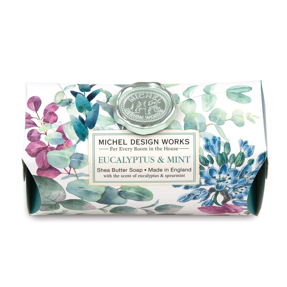Savon Michel Design Works au parfum eucalyptus et menthe, rafraîchissant pour la peau