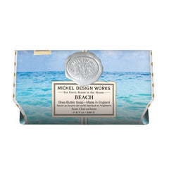 Michel Design Works savon de bain plage, format généreux, hydratant et parfum frais.