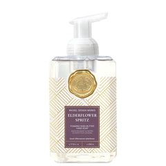 Michel Design Works savon moussant fleur de sureau dans bouteille carré avec pompe, douceur hydratante.