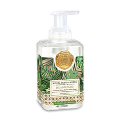 Michel Design Works - bouteille-pompe île-palmes pour lavage des mains doux et parfumé