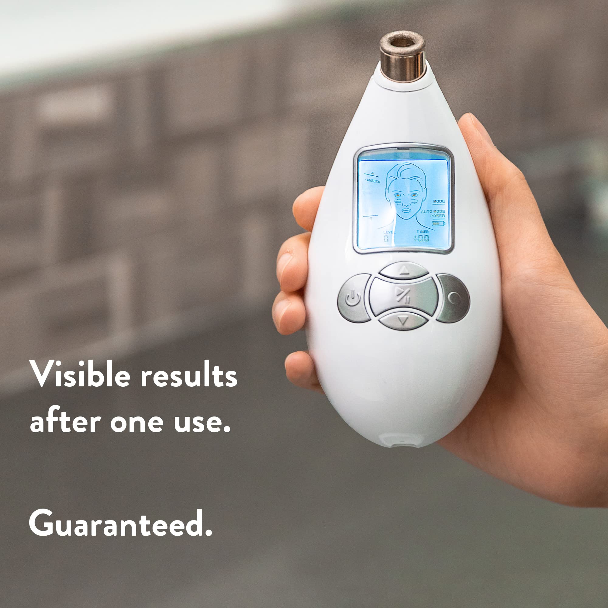 Microderm GLO accessoires en acier inoxydable durables et efficaces