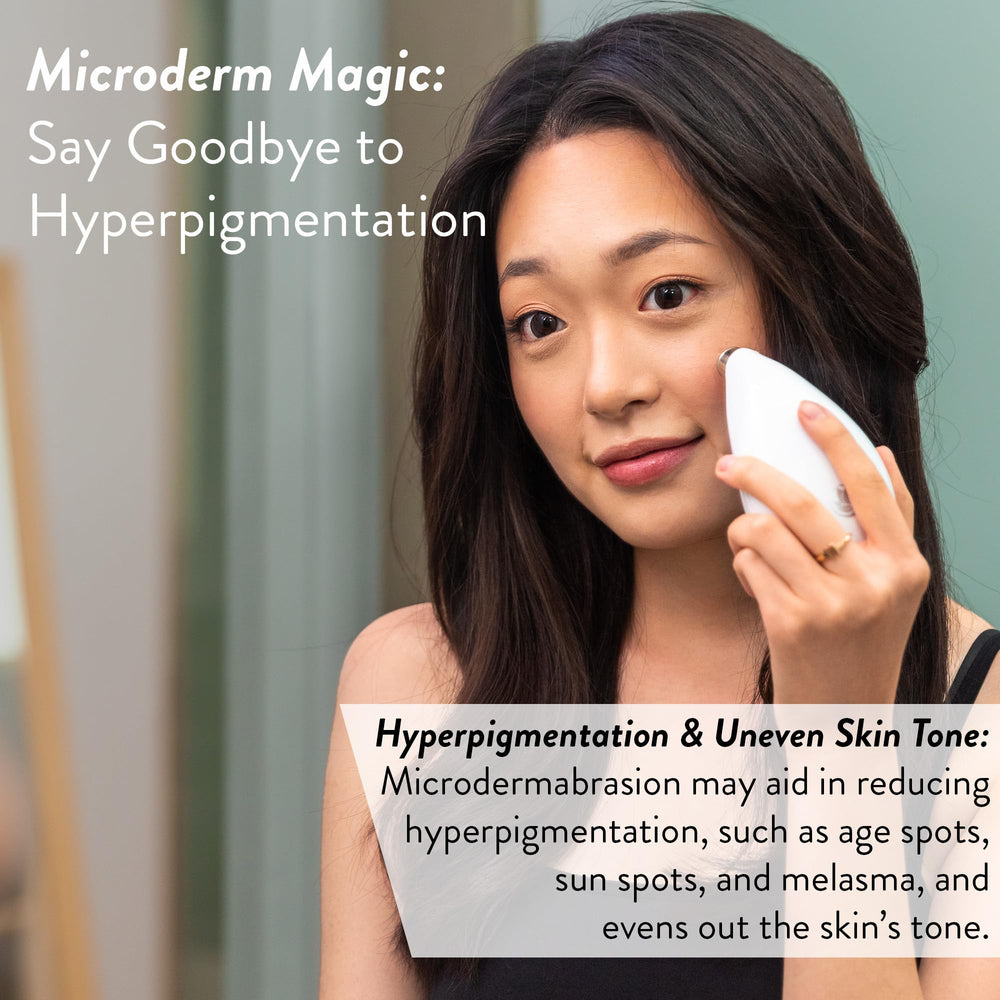 Utilisation adaptée à tous les types de peau avec Microderm GLO.