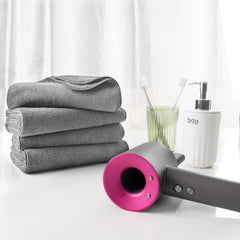 MICROFI usage professionnel en salon, serviettes grandes et absorbantes.
