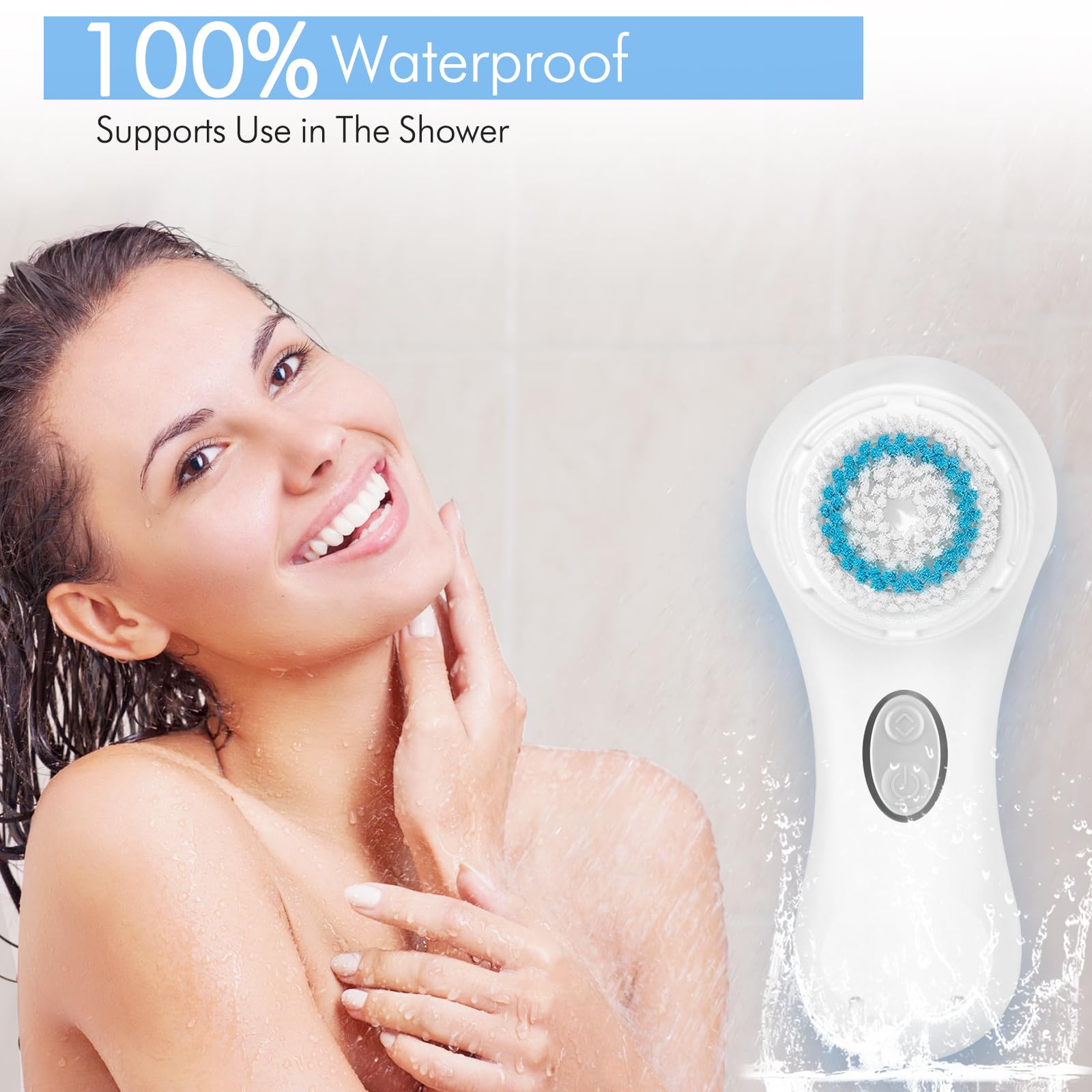 Microtree brosse visage – deux vitesses pour quotidien et profondeur