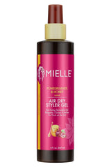 Gel coiffant Mielle Grenade et Miel — flacon pour le séchage à l’air et définition des boucles