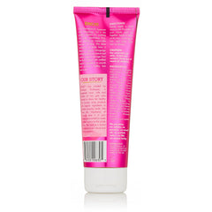 Cheveux humides après application, soin nourrissant Mielle Organics Mongongo Oil.