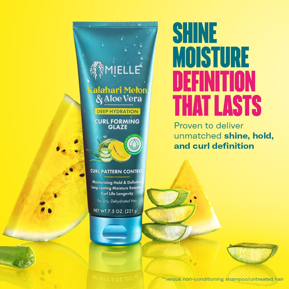 Mielle Organics Curl Forming Glaze offre brillance naturelle et fini léger