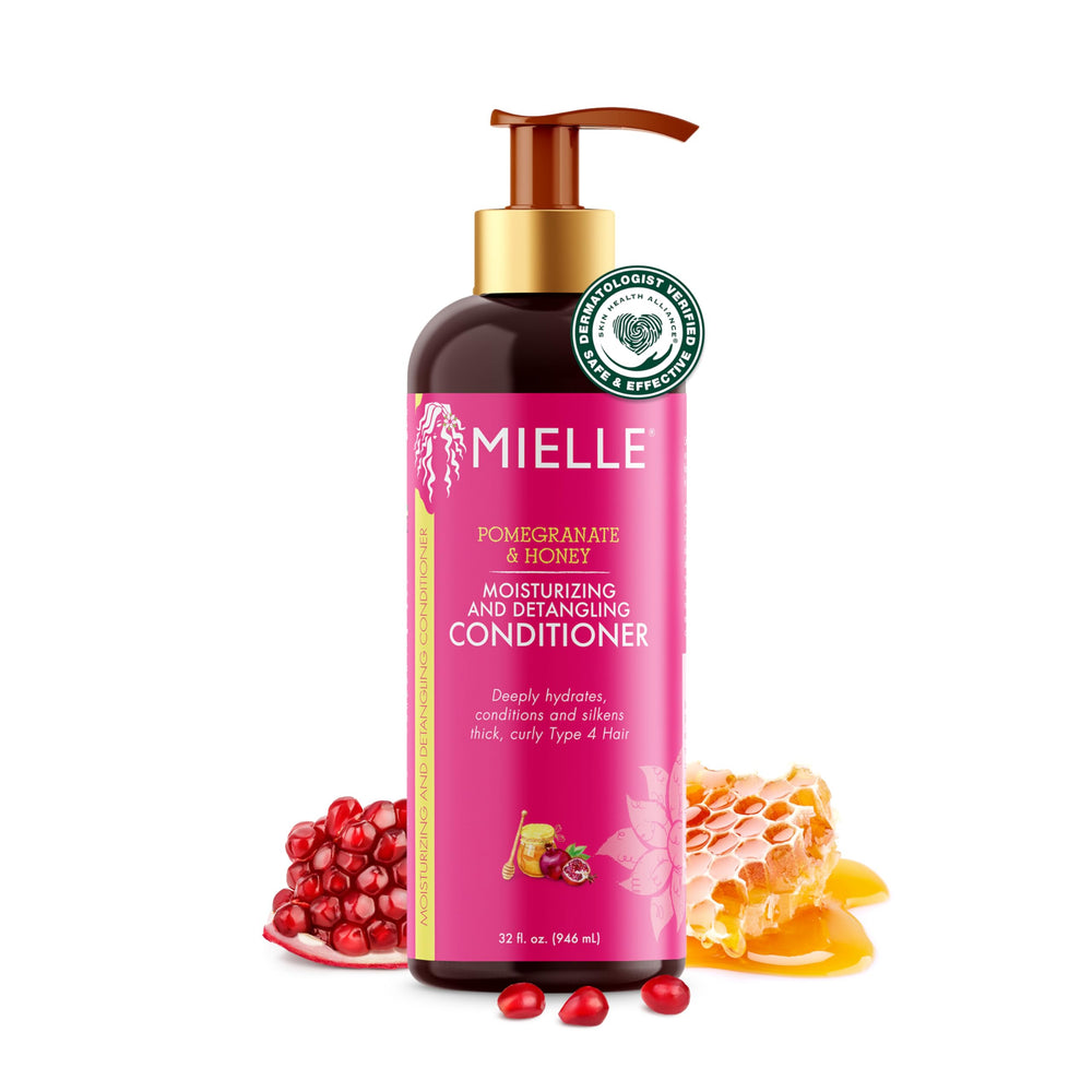Mielle Organics Démêlage : démonstration sur cheveux épais pour démêler sans effort.