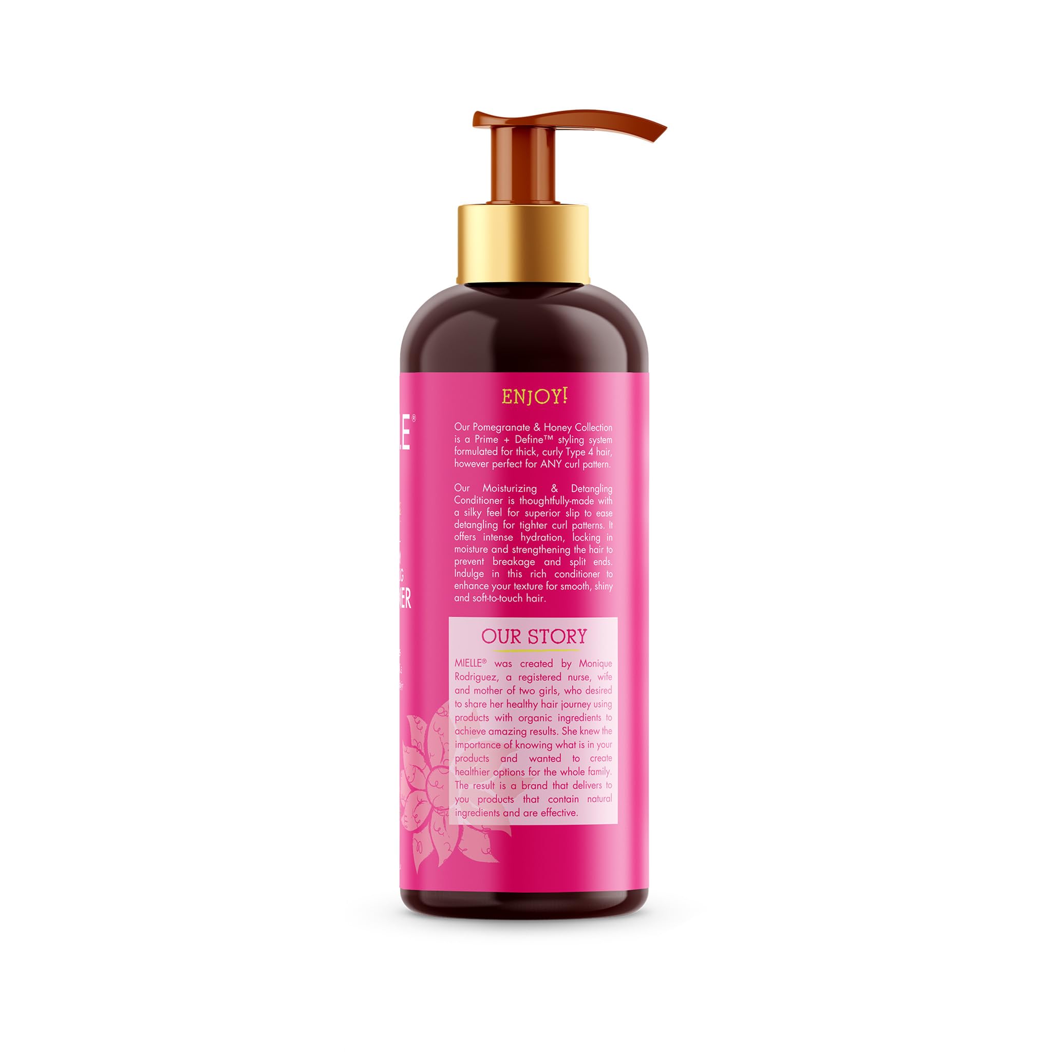 Mielle Organics Démêlage doux – préparer les boucles avant le coiffage.