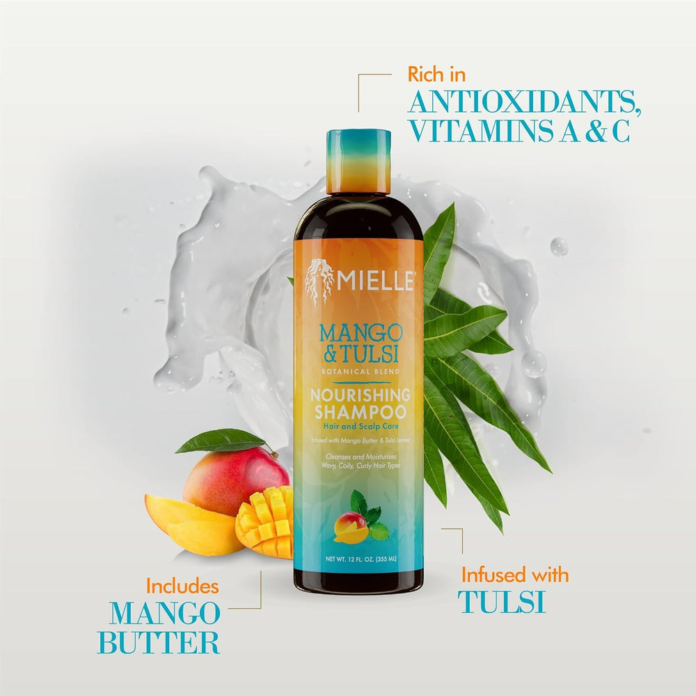 Formule vegan respectueuse des cheveux texturés.