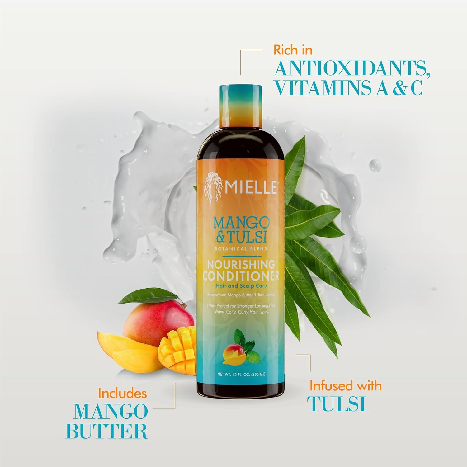 Mielle Organics Mango Tulsi – usage quotidien, parfum fruité et revitalisant