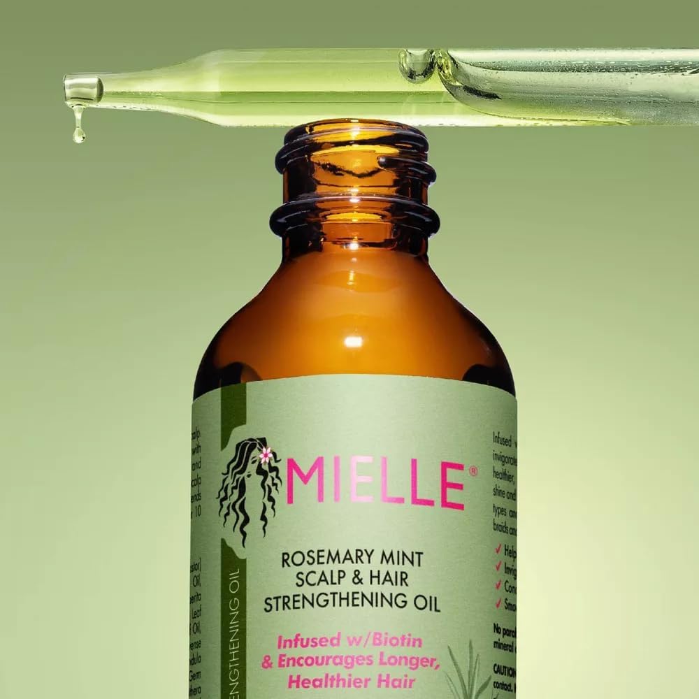 Mielle Organics Romarin Menthe : nourrir les pointes pour plus de douceur et brillance