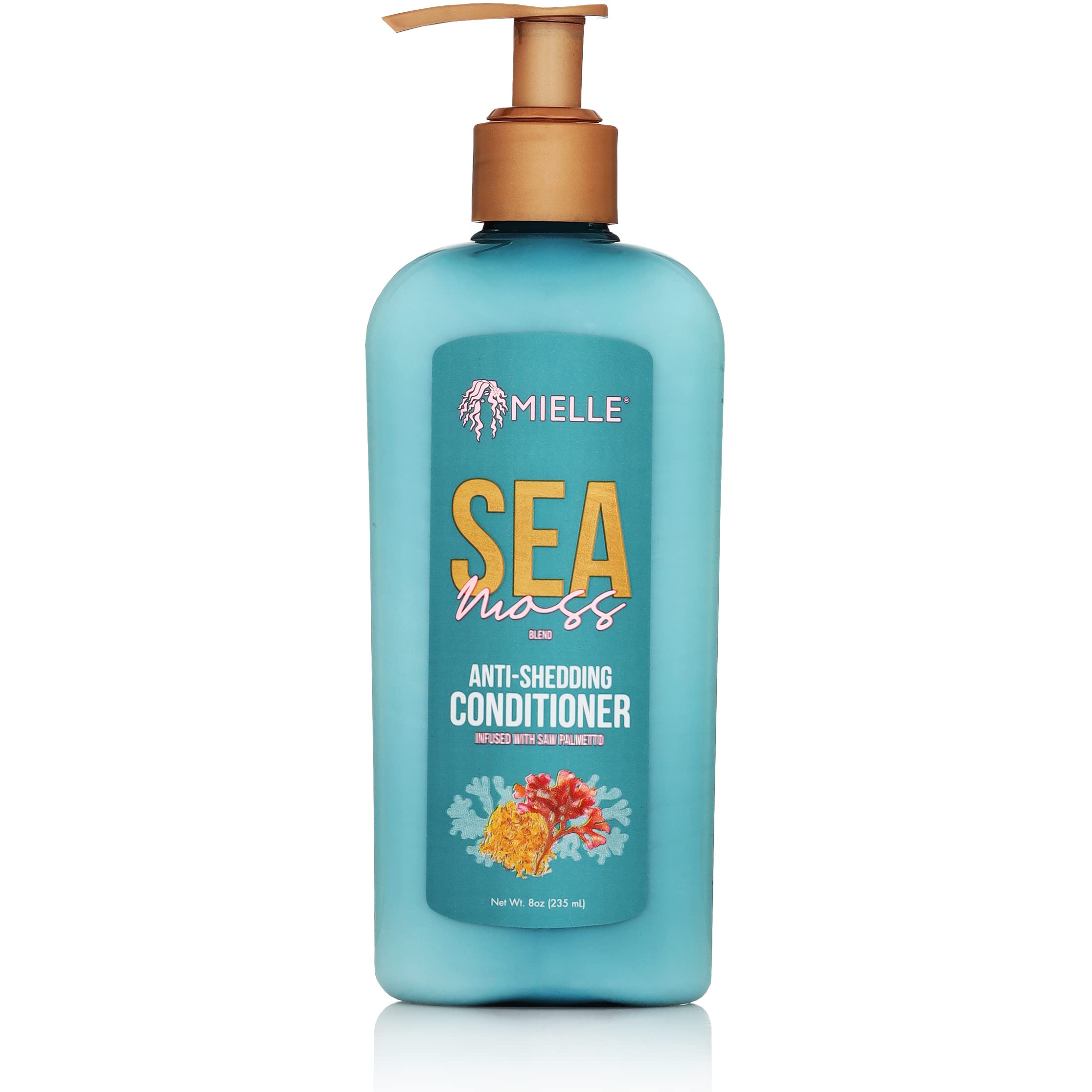 Mielle Organics Sea Moss Bouteille : hydratation intensive pour cheveux secs et fragiles.