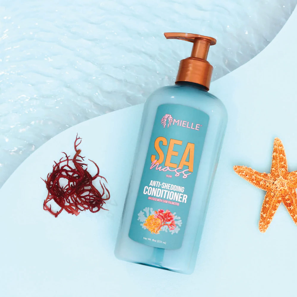Mielle Organics Sea Moss Cheveux Reparés : revitalise les mèches endommagées.