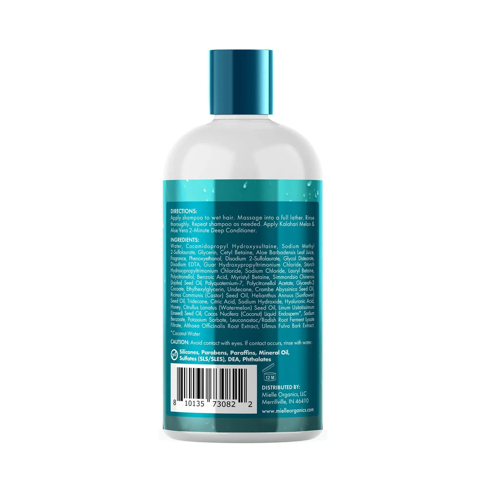 Utilisation avec l’après-shampoing pour sceller l’hydratation avec Mielle Organics