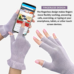 Gants MIG4U favorisent l'absorption des crèmes pour peau douce.
