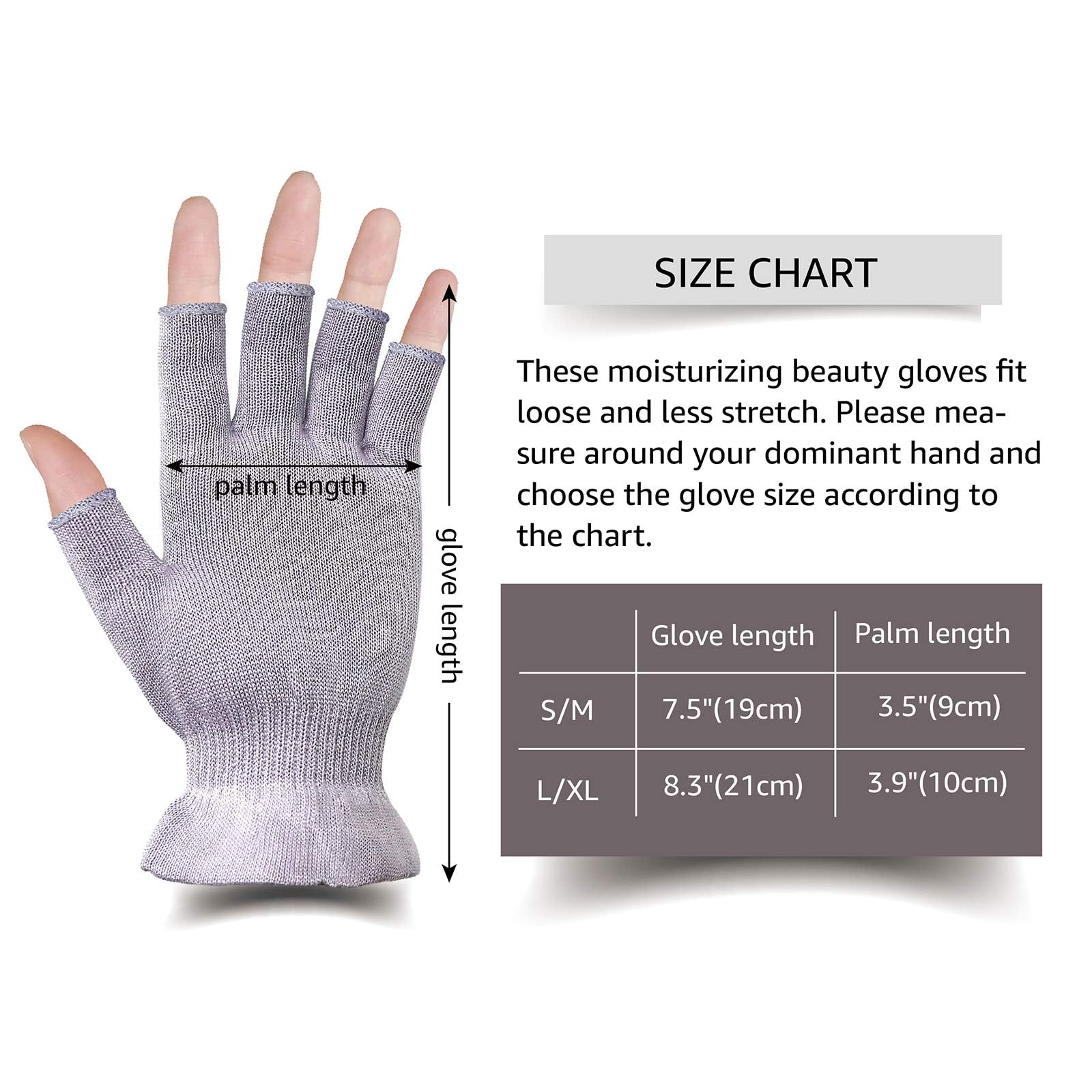 Idéal en nuit, MIG4U hydratation nocturne avec gants.