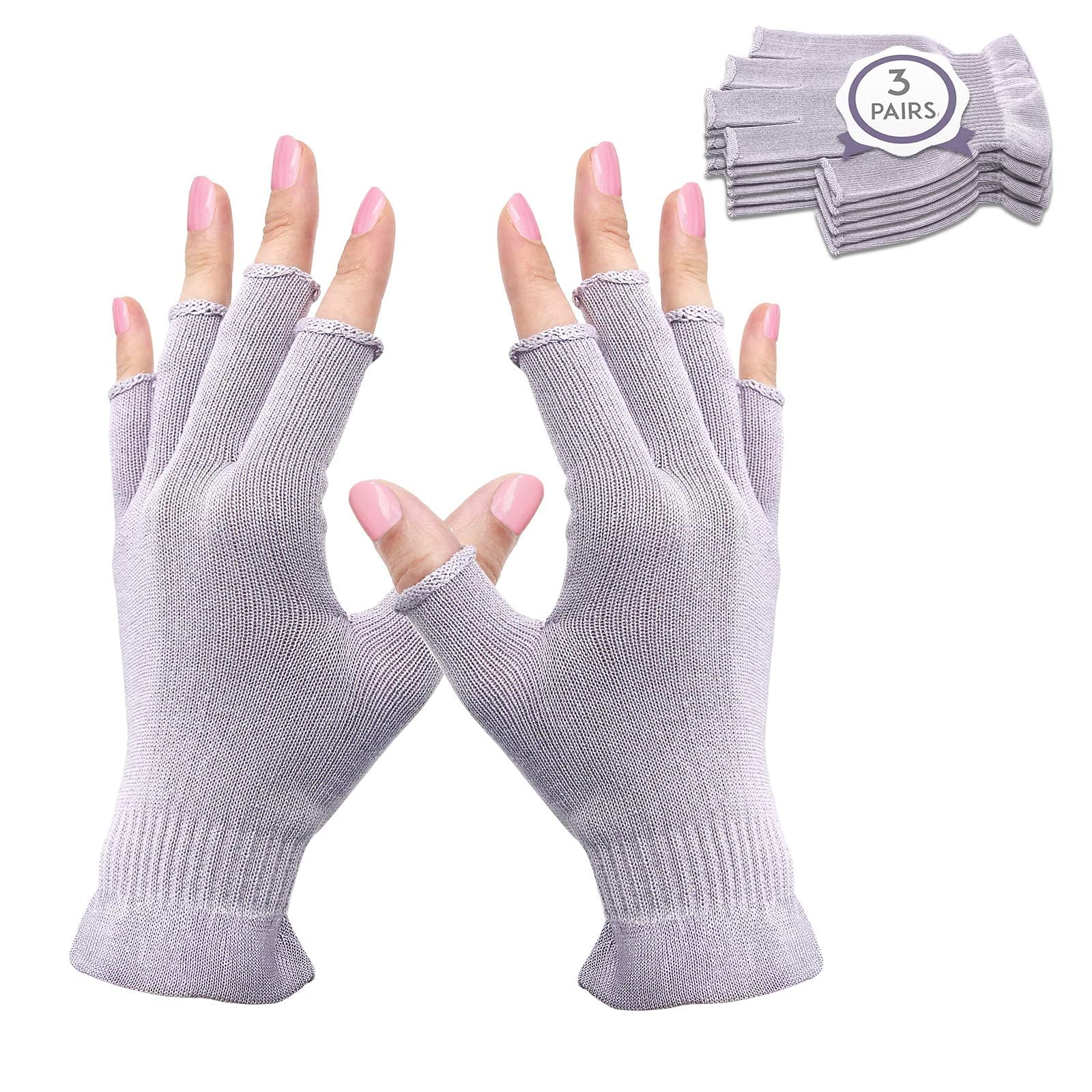 MIG4U gants sans doigts hydratation, favorise l'hydratation ciblée des mains.