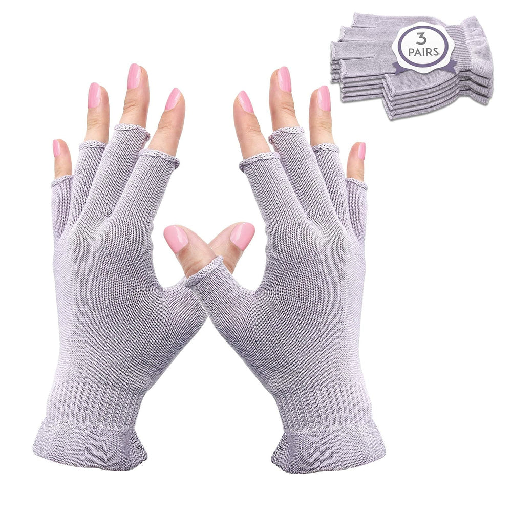 MIG4U gants sans doigts hydratation, favorise l'hydratation ciblée des mains.