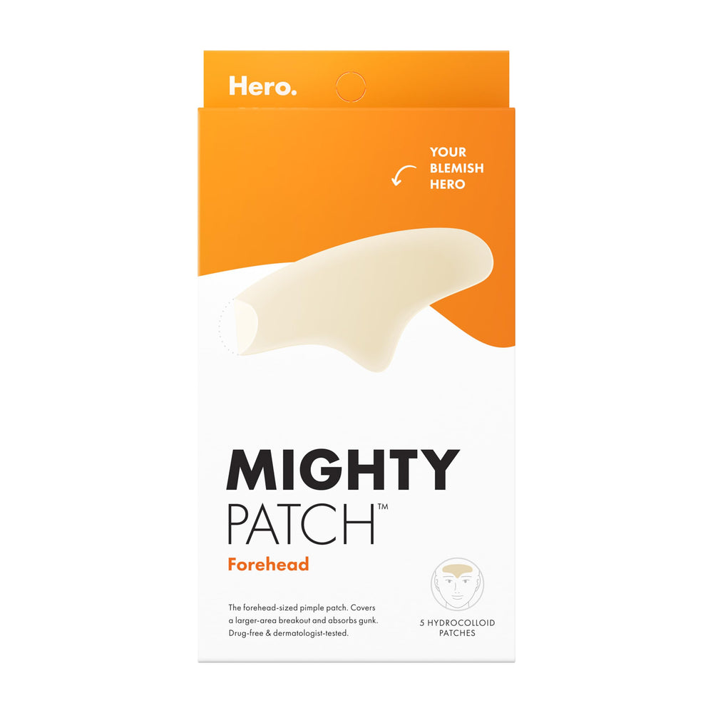 Mighty Patch Frontale XL offre une couverture élargie pour le front.