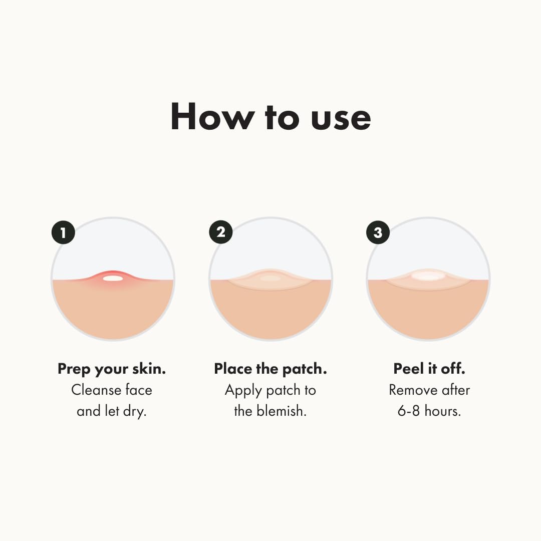 Mighty Patch Hydrocolloïde médical – formulation adaptée peau sensible.