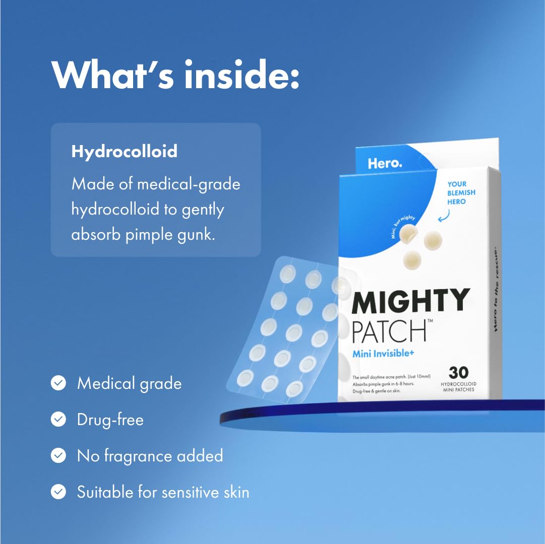 Mighty Patch Mini dans sa boîte, format pratique et compact.