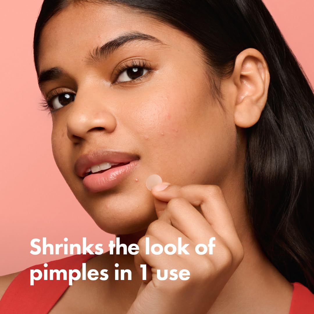 Mighty Patch Original demonstrates hydrocolloid technology to support pimple care.