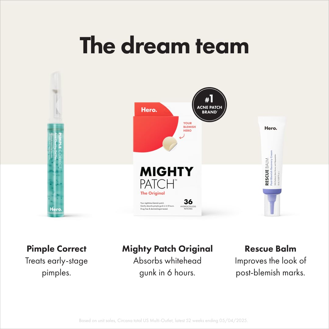 Mighty Patch Original acts as a protective shield to discourage picking.