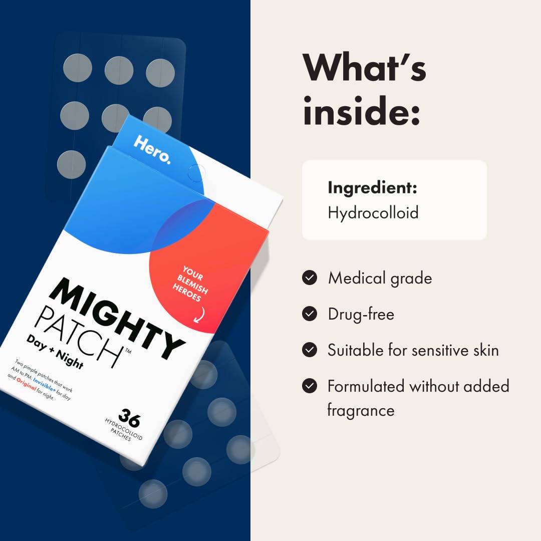 Mighty Patch Peaux sensibles – produit compatible peau sensible.