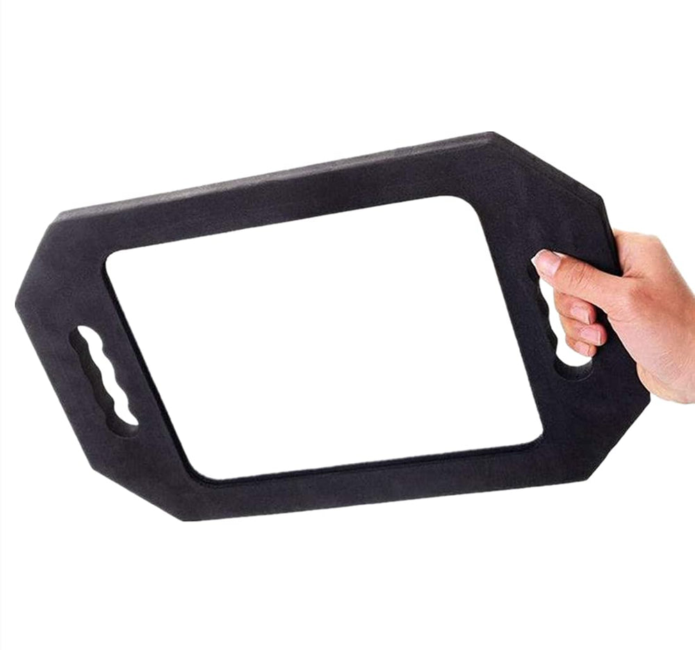 MIHAGUTY Miroir à main rectangulaire haute définition, clarté pour les détails.