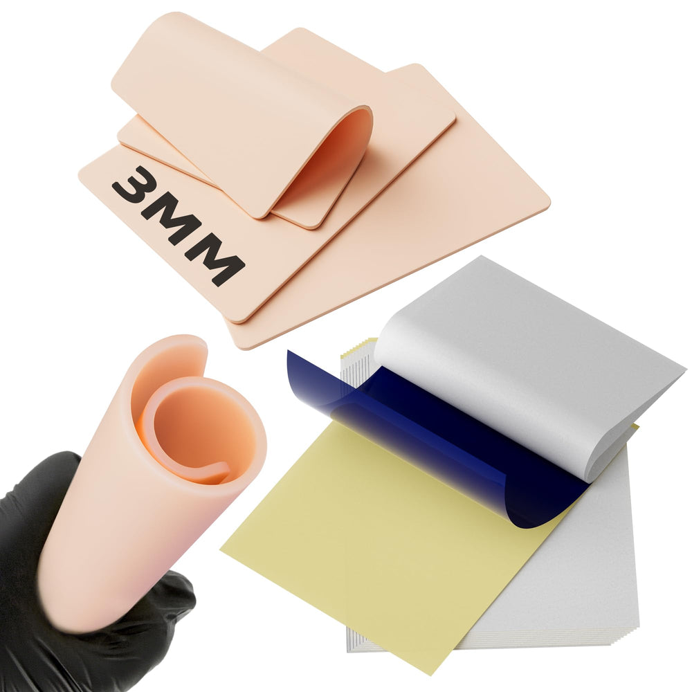 MIHERT kit pratique peau silicone double-face pour entraînement polyvalent