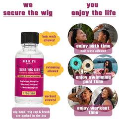 Bande de fixation MIILYE BEAUTY pour perruques frontales