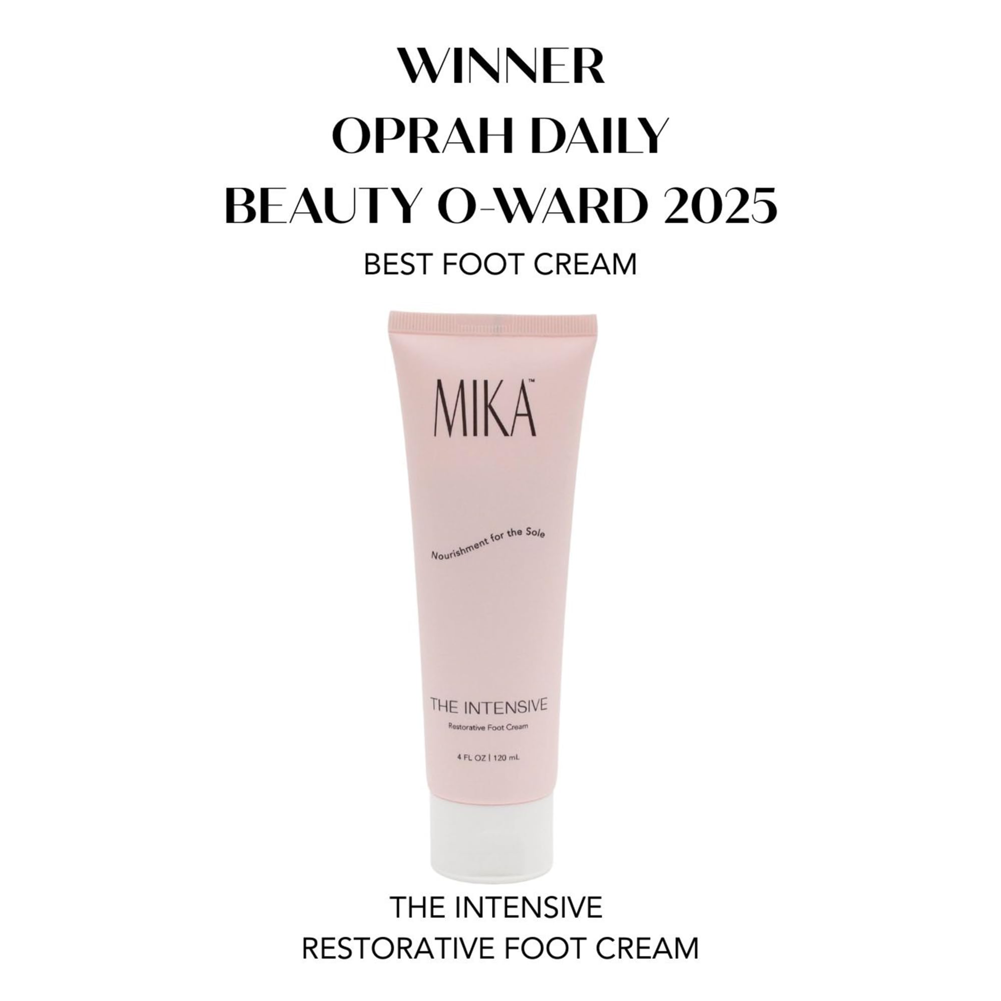 Crème Mika Vie – talons fissurés nourris et protégés.