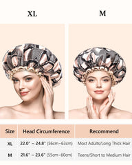 Bonnet mikimini, taille M et XL, ajuste confortablement les cheveux.