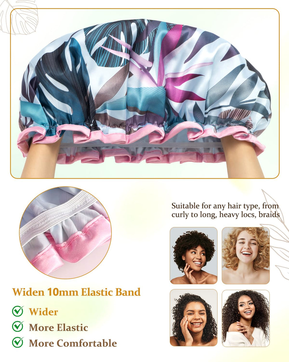 mikimini cap-douche long-cheveux-05: idéal pour cheveux longs et tresses.
