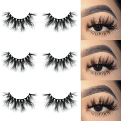 Cils Mikiwi 5D dramatiques, poids plume pour un regard intense.