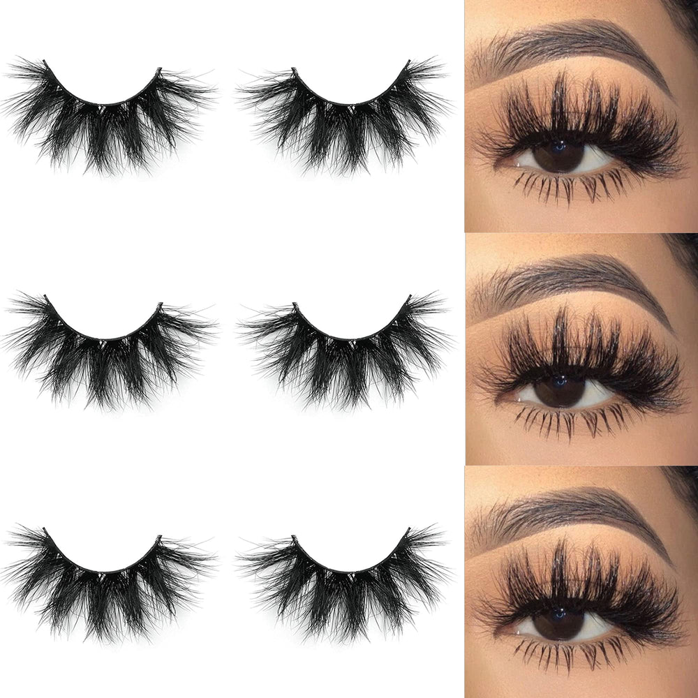 Cils Mink Mikiwi 5D peluche longue pour un regard spectaculaire et durable.